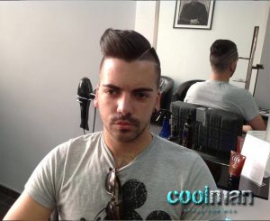 Corte de pelo para nuestro amigo Ruben